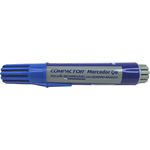 MARCADOR AZUL RECARREGÁVEL PARA QUADRO BRANCO - COMPACTOR