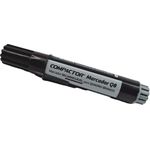 MARCADOR PRETO RECARREGÁVEL PARA QUADRO BRANCO - COMPACTOR