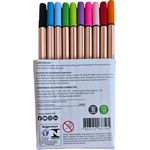 CANETA MICROLINE COMPACTOR C/10 CORES - COMPACTOR