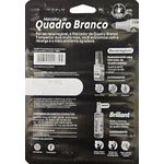 MARCADOR RECARREGÁVEL PARA QUADRO BRANCO C/4 - COMPACTOR