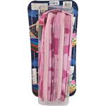 ESTOJO ESCOLAR CAMUFLADO ROSA 2 ZÍPERES DATERRA