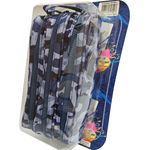 ESTOJO ESCOLAR CAMUFLADO AZUL 3 ZÍPERES DATERRA