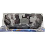 ESTOJO ESCOLAR CAMUFLADO CINZA 3 ZÍPERES DATERRA