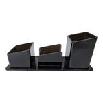 PORTA LAPIS, CLIPS E LEMBRETE FUMÊ - DELLO