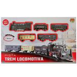PISTA TREM LOCOMOTIVA - DM TOYS