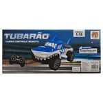 CARRO DE CONTROLE REMOTO TUBARÃO - DM TOYS