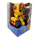 BOB ROBÔ DE FRICÇÃO AMARELO- DM TOYS