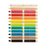 ECOGIZ DE CERA 12 CORES FABER CASTELL