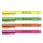CANETA MARCA TEXTO - 4 CORES NEON FABER CASTELL
