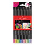 ECOLÁPIS SUPERSOFT 6 NEON + 6 PASTEL FABER CASTELL