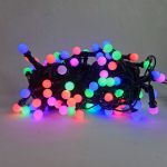 CORDÃO CEREJINHA 100 LEDs 8 METROS 8 FUNÇÕES - 127V 