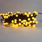 CORDÃO CEREJINHA 100 LEDs 8 METROS 8 FUNÇÕES - 127V 