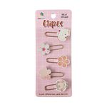 CUTE CLIPES OBJETOS C/5 UNIDS - FLOR