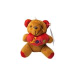 CHAVEIRO CORAÇÃO DE PELÚCIA 10 CM - EU AMO VOCÊ