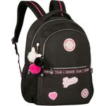 MOCHILA REBECCA BONBON COR PRETA - CLIO