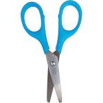 TESOURA ESCOLAR TILIBRA T419 11,5CM - AZUL