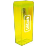 APONTADOR 1 FURO COM DEPÓSITO TILIBRA AP11 AMARELO