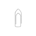 CLIPS 6/0 GALVANIZADO C/25 UNIDS. TILIBRA