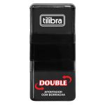 APONTADOR 1 FURO COM BORRACHA TILIBRA