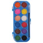 AQUARELA EM PASTILHA TILIBRA 12 CORES