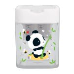 APONTADOR 2 FUROS TILIBRA PANDA - BRANCO