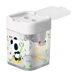 APONTADOR 2 FUROS TILIBRA PANDA - BRANCO