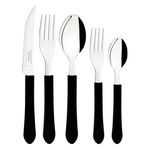 FAQUEIRO LEME PRETO - 20 Pc - TRAMONTINA LEME