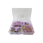 KIT OFFICE C/4 ITENS CANDY GOLD E LILÁS