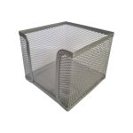 PORTA PAPEL EM METAL COR CINZA VMP