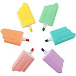 MARCADOR DE TEXTO PICOLE C/6 CORES VMP