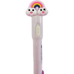 LAPISEIRA CUTE 0.7MM "COM LUZ" CORPO LILÁS