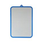 QUADRO BRANCO DUPLA FACE AZUL