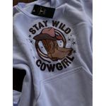 Moleton Feminino Stay Wild Cowgirl