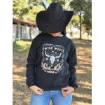 Moletom Wild West Rodeo - Preto