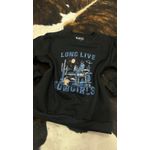 Moletom Femino Long Live Cowgirls - Preto