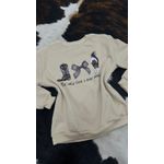Moletom Feminino Yhe Only Love I Ever Need - Vanilla