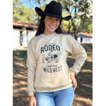 Moletom Feminino Rodeo Tradicional Wild West - Vanilla