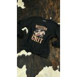 Moletom Feminino Western Grit - Preto