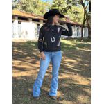 Moletom Feminino Country Life - Preto