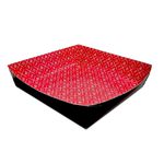 BANDEJA COLADA PORÇÃO MEDIA PRETA - 50 UNIDADES 