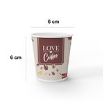 COPO DE PAPEL 100ML CAFE - 50 UNIDADES
