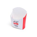 EMBALAGEM PARA BATATA FRITA TRADICIONAL RED GOURMET - 50 UNIDADES
