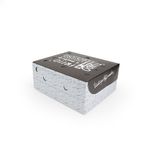CAIXA PARA FRITURAS DELIVERY GRANDE BLACK GOURMET - 50 UNIDADES