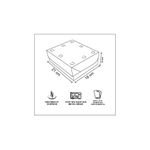 CAIXA PARA FRITURAS DELIVERY GRANDE BLACK GOURMET - 50 UNIDADES