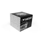 CAIXA LANCHE HAMBURGUER EXTRA GRANDE BLACK GOUMERT - 50 UNIDADES