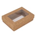 CAIXA 6 BOMBOM PREMIUM C/ VISOR KRAFT 145X100X40 - 10 UNIDADES 