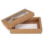 CAIXA 8 BOMBOM PREMIUM C/ VISOR KRAFT 180X105X40 - 10 UNIDADES 