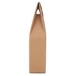 CAIXA PRESENTE CARTONADA KRAFT P/ GARRAFA 90X390X90 - 01 UNIDADE 