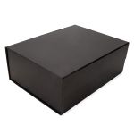 CAIXA PRESENTE PRETA C/ IMÃ 330X250X120 - 01 UNIDADE 