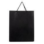 SACOLA PRESENTE TRIPLEX NYLON PRETA 260X120X320 - 06 UNIDADES 